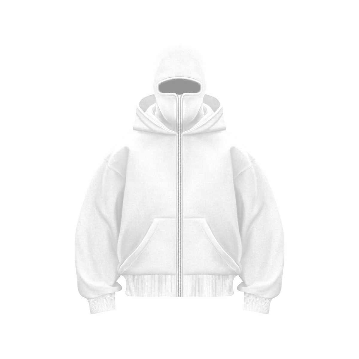 Double Hood Fleece-Lined Sweater